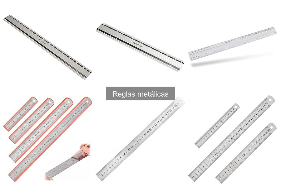 Comparativa: Reglas Metálicas vs. Reglas de Plástico