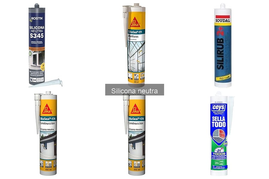 Comparativa: Silicona Neutra vs Acética para Sellado Efectivo