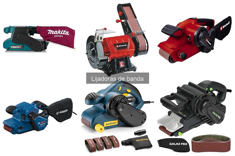Consejos de seguridad al usar lijadoras de banda