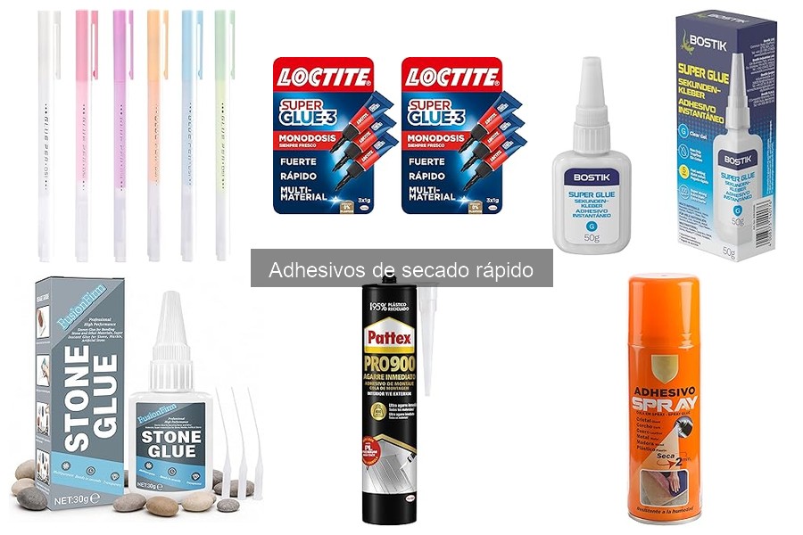Consejos para Almacenar Adhesivos de Secado Rápido
