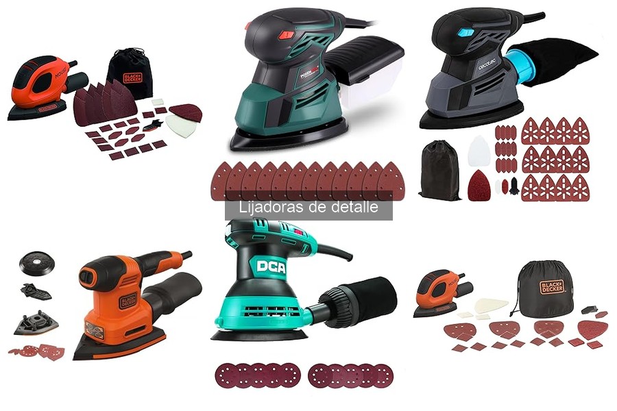 Consejos para el Mantenimiento de Lijadoras de Detalle