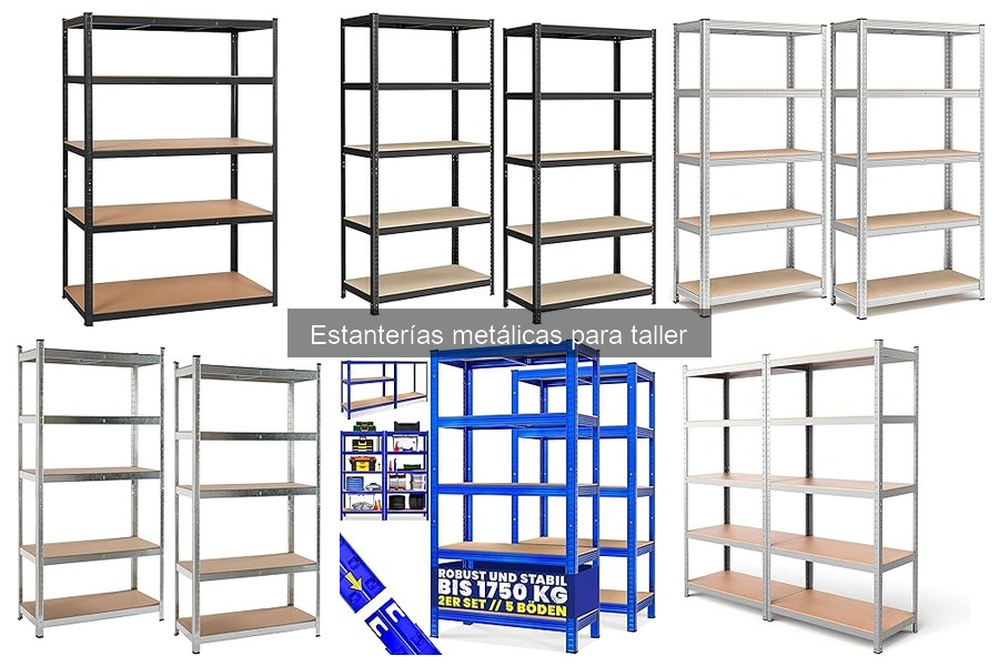 Consejos para el uso óptimo de estanterías metálicas en talleres