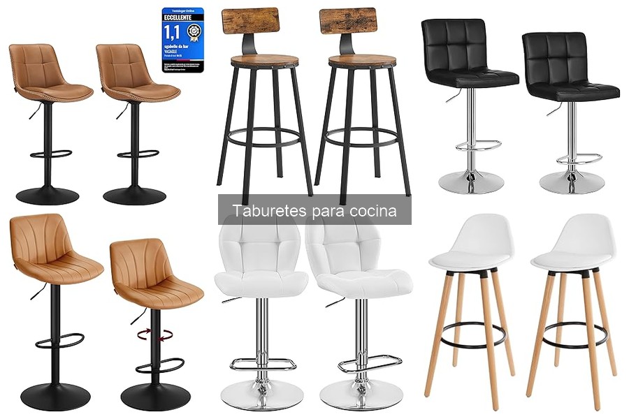 Consideraciones clave para comprar taburetes de cocina