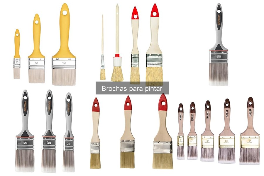 ¿Cuándo usar brochas para pintar y no rodillos?
