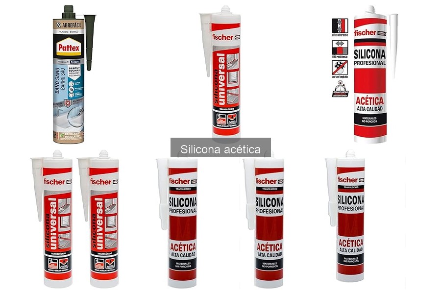¿Cuándo usar silicona acética en lugar de otros selladores?