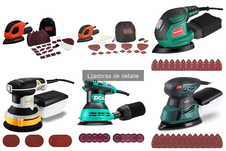 ¿Cuánto cuesta una lijadora de detalle? Precios y presupuesto
