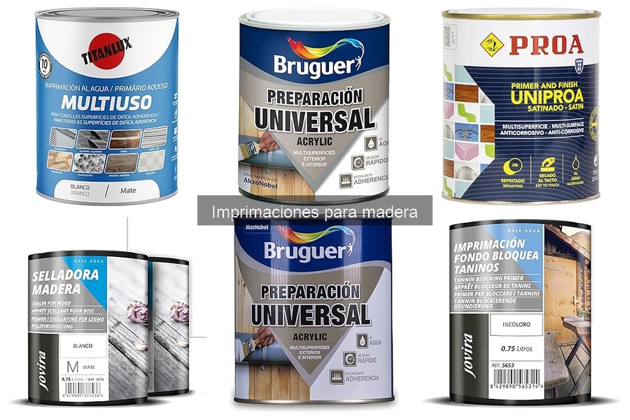 ¿Cuánto tarda en secar una imprimación para madera?