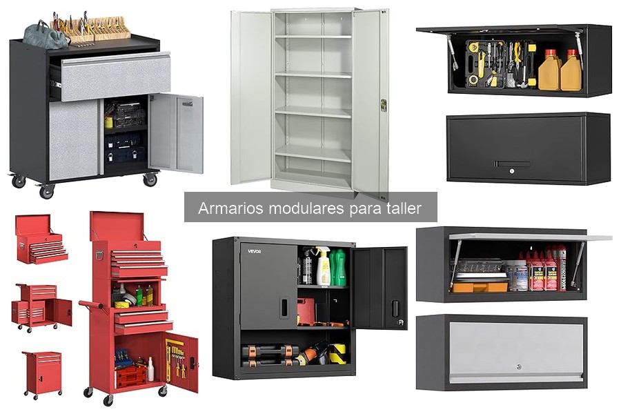 Dónde comprar armarios modulares para taller y precios