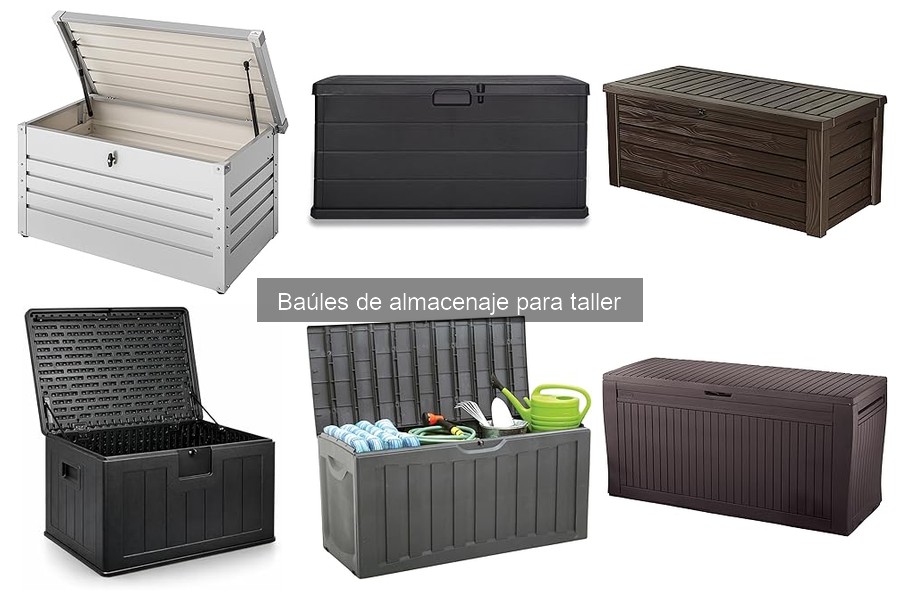 Dónde comprar baúles de almacenaje para taller