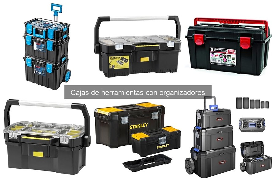 Dónde comprar cajas de herramientas con organizadores a buen precio