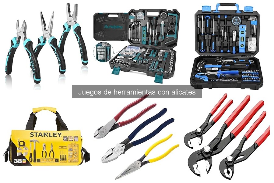 Dónde comprar juegos de herramientas con alicates a buen precio