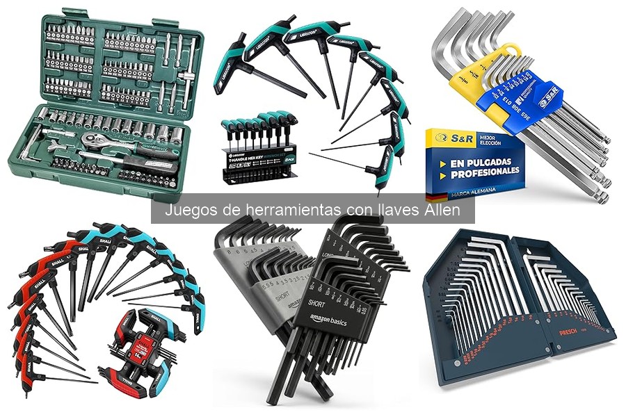 Dónde comprar juegos de herramientas con llaves Allen