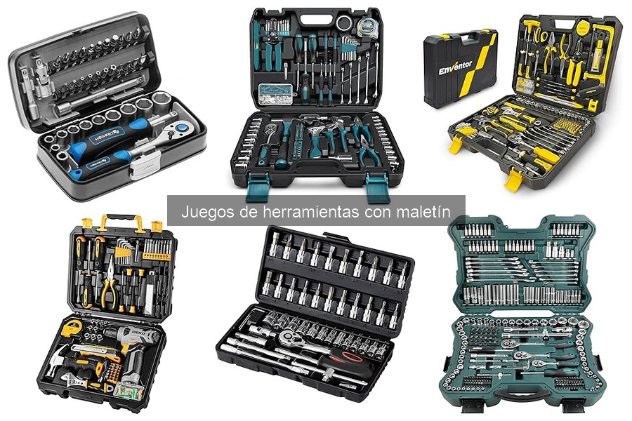 Dónde comprar juegos de herramientas con maletín a buen precio