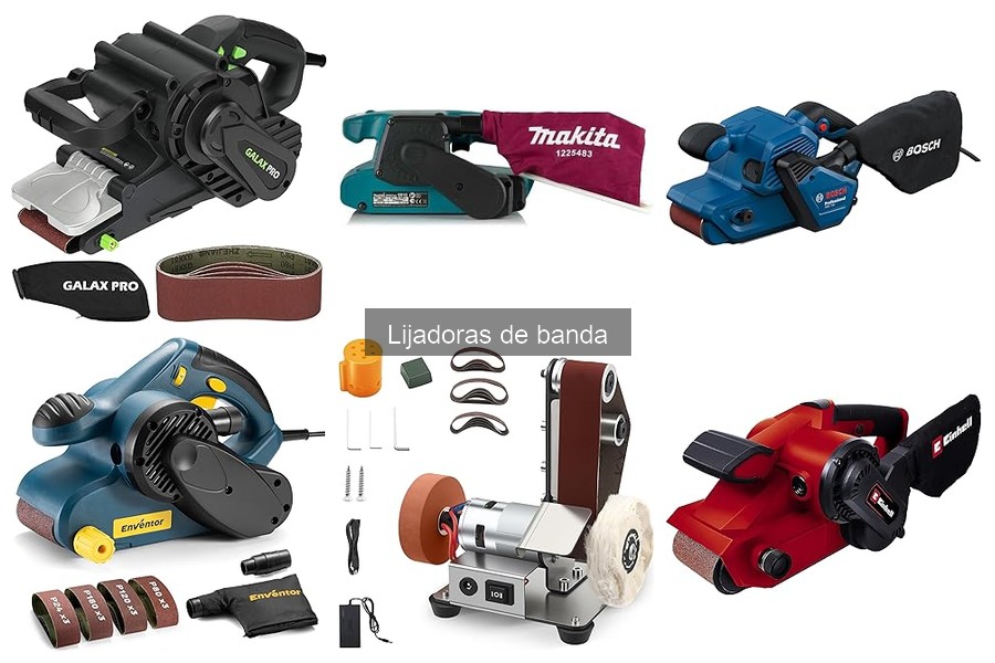 Dónde comprar lijadoras de banda y precios actuales