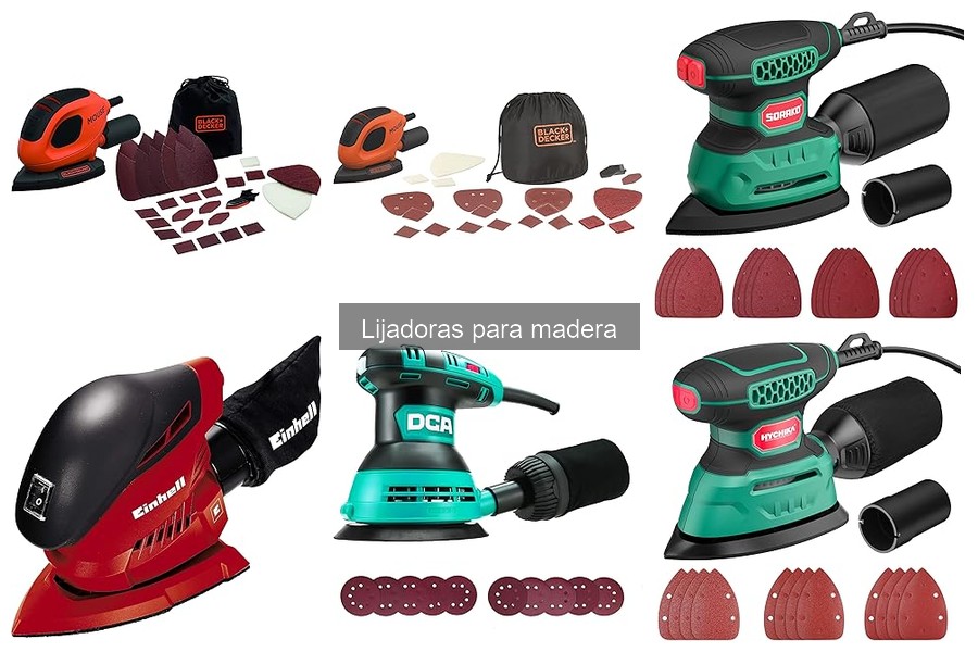 Dónde comprar lijadoras para madera baratas y opciones disponibles