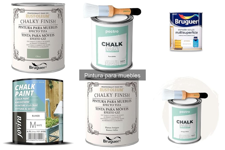 Dónde comprar pintura para muebles a buen precio