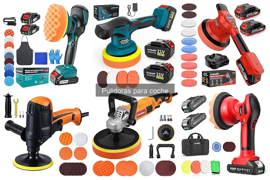 Dónde comprar pulidoras para coche: guía completa