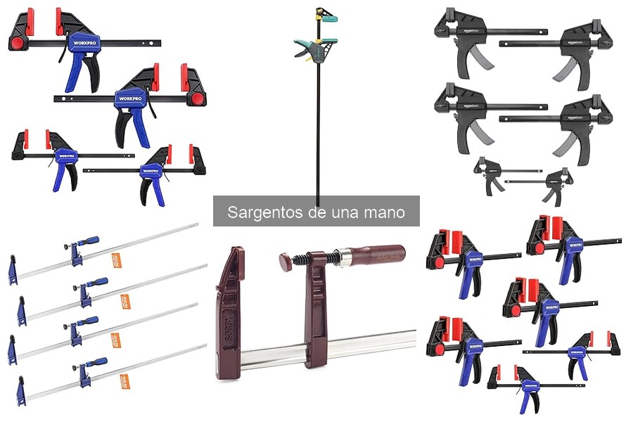 Dónde comprar sargentos de una mano: mejores ofertas y precios