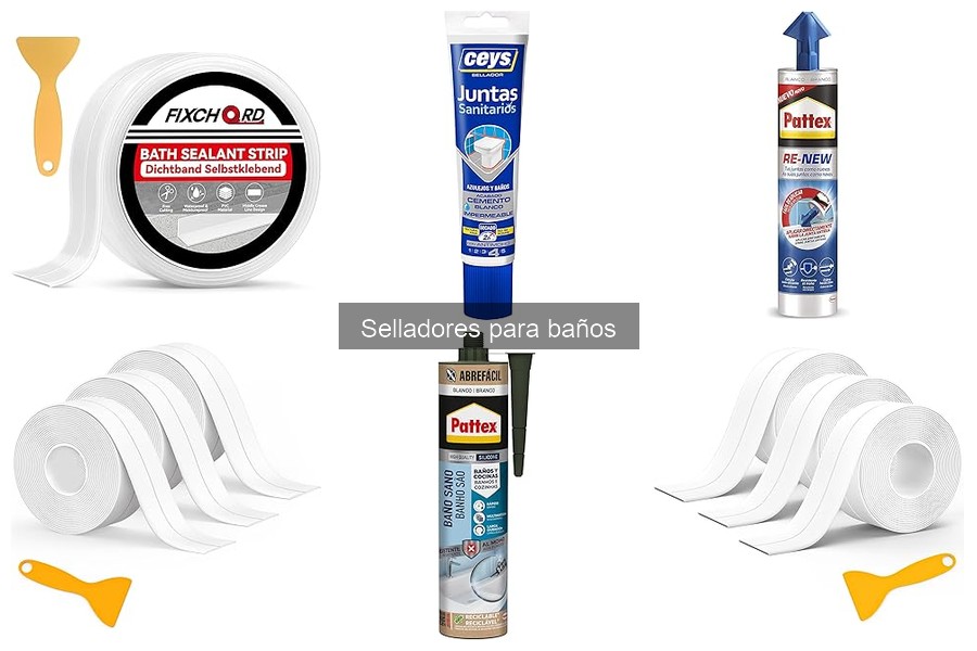 Dónde comprar selladores para baños y sus mejores precios