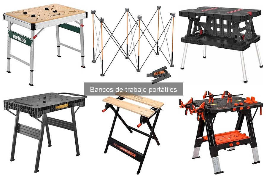 Encuentra los Mejores Bancos de Trabajo Portátiles a Buen Precio