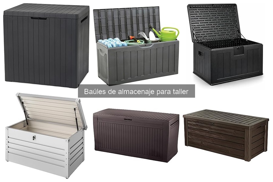 Errores comunes al usar baúles de almacenaje en el taller