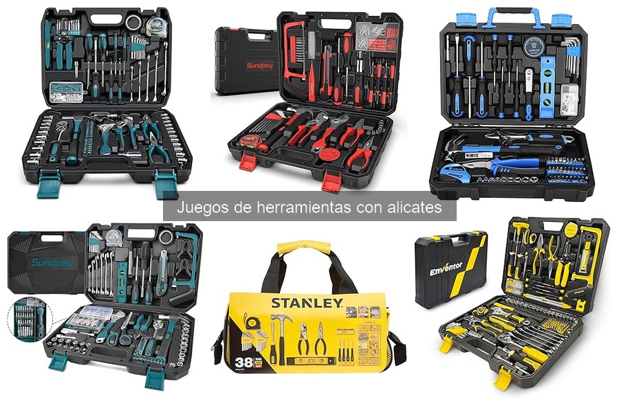 Errores comunes al usar juegos de herramientas con alicates