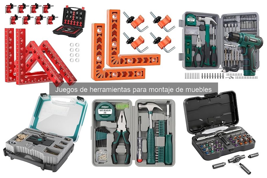 Errores comunes al usar juegos de herramientas para muebles