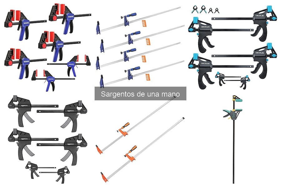 Errores comunes al usar sargentos de una mano en bricolaje
