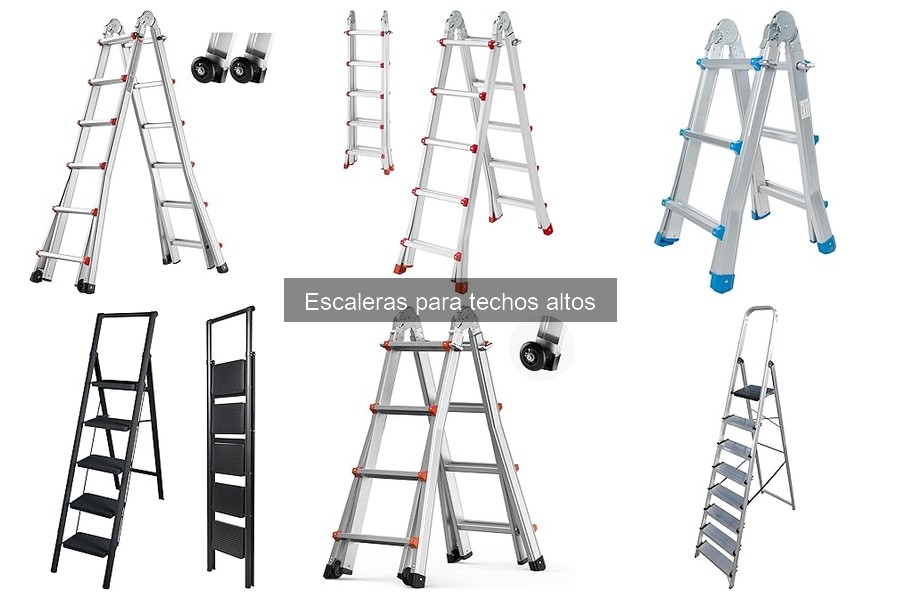 Escaleras para Techos Altos: Recomendaciones para Profesionales