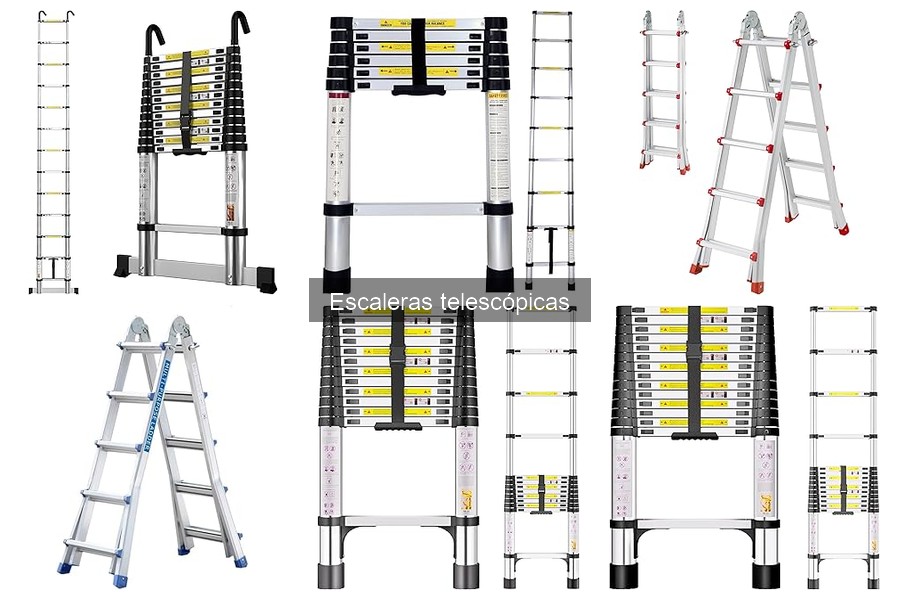 Escaleras Telescópicas Seguras para Trabajos en Altura