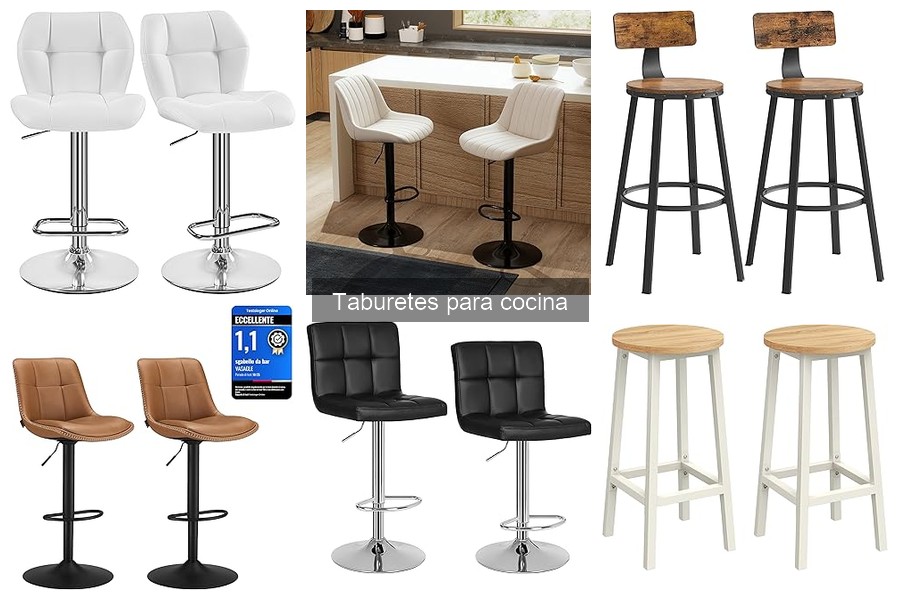 Estilos de Taburetes para Cocina según tu Decoración