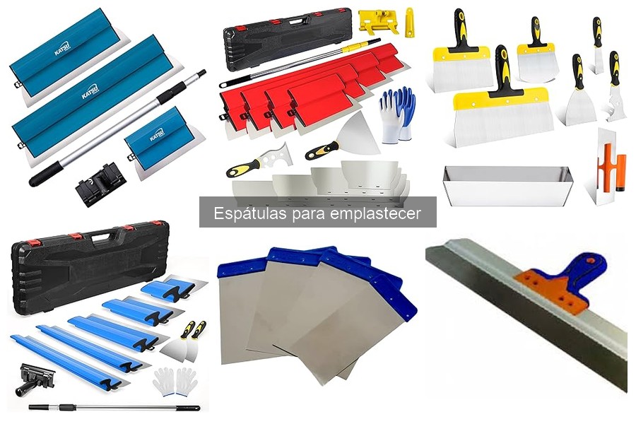 Guía de compra de espátulas para emplastecer eficientes