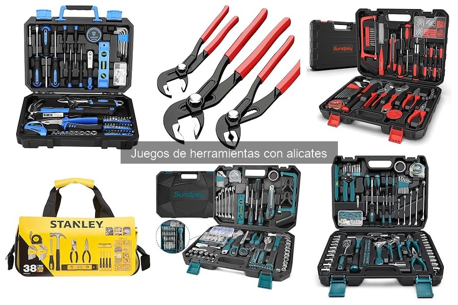 Guía de compra de juegos de herramientas con alicates