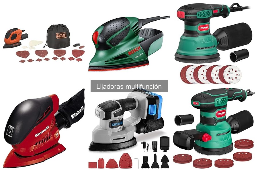 Guía de compra de lijadoras multifunción para el hogar