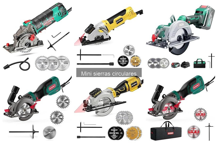 Guía de Compra de Mini Sierras Circulares: Consejos y Mejores Modelos