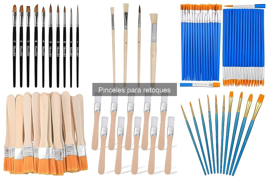 Guía de Compra de Pinceles para Retoques: Todo lo que Necesitas