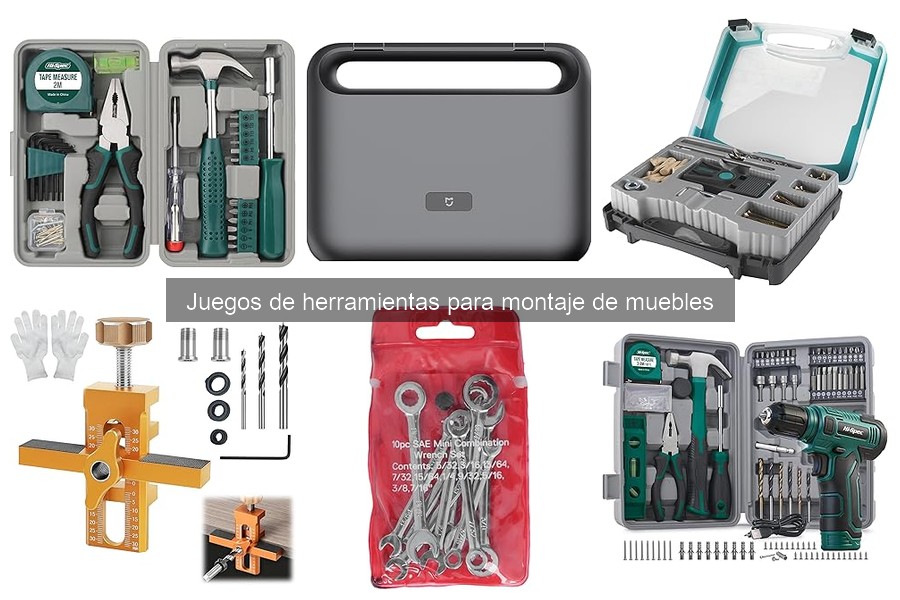 Guía de compra: Juegos de herramientas para muebles