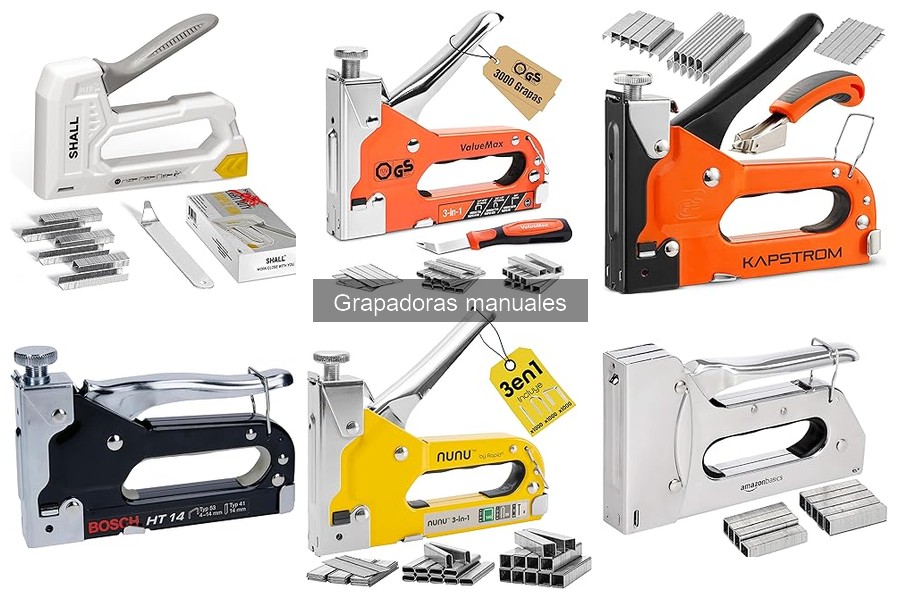 Guía de compra para elegir la mejor grapadora manual