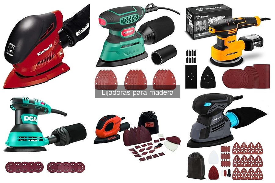Guía de Uso de Lijadoras para Madera: Técnicas y Mantenimiento