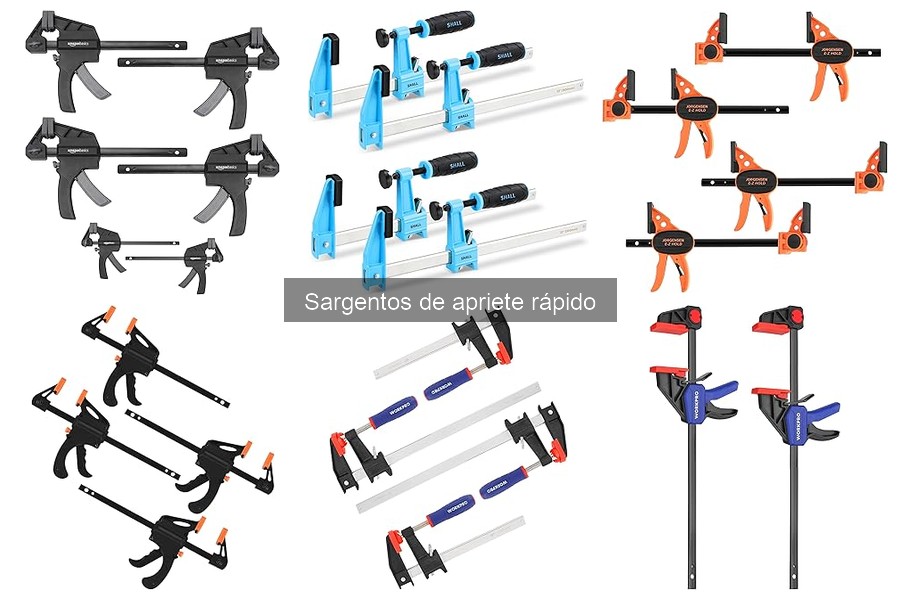 Guía para Comprar Sargentos de Apriete Rápido Efectivos