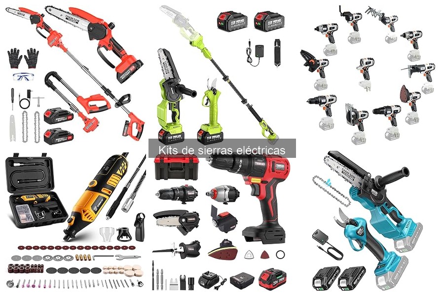 Guía para Elegir el Mejor Kit de Sierras Eléctricas