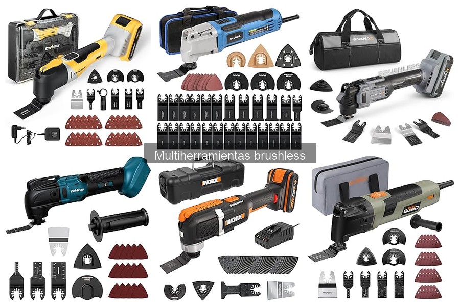 Guía para Elegir la Multiherramienta Brushless Ideal