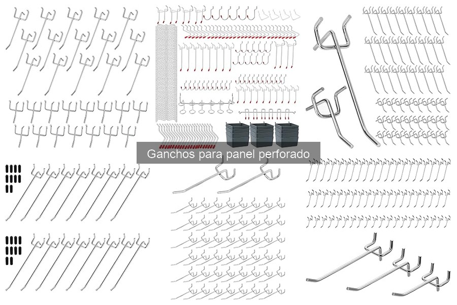Guía Paso a Paso para Instalar Ganchos en Panel Perforado