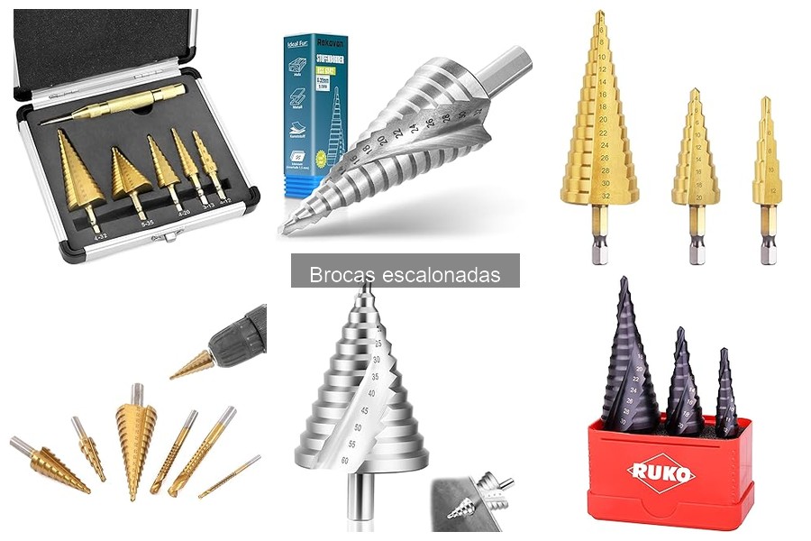 Guía sobre brocas escalonadas: ¿Qué son y cómo se usan?