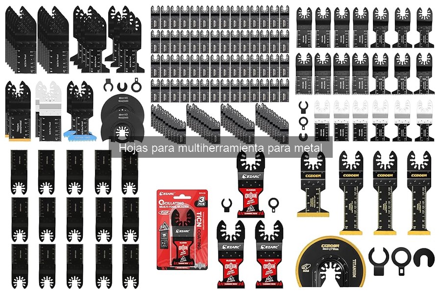 Hojas para multiherramienta para metal: ¿Qué son y cómo usarlas?