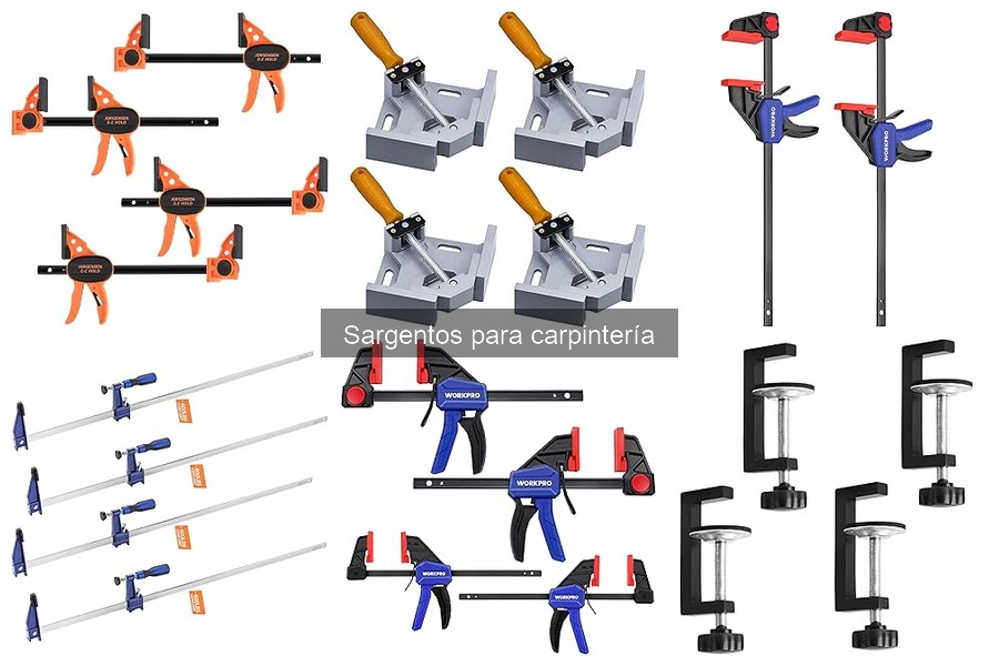 Las mejores abrazaderas para carpintería: reseñas y características