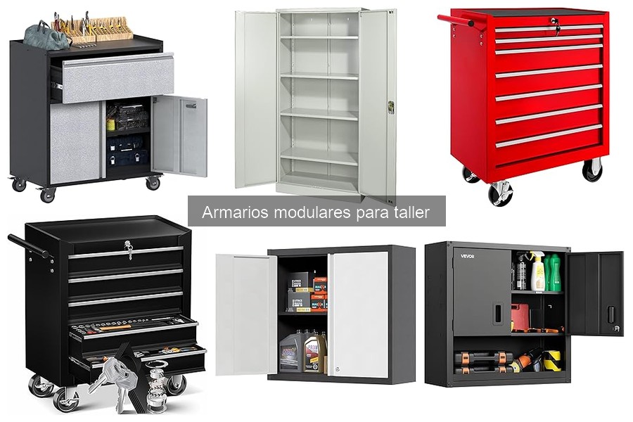 Mantenimiento de armarios modulares para talleres: Guía práctica