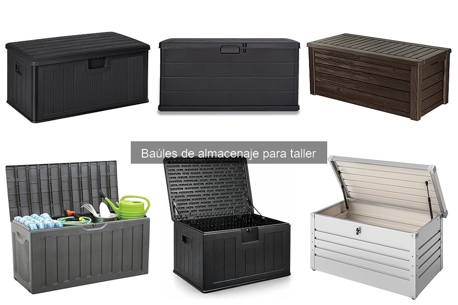 Mantenimiento de baúles de almacenaje para taller