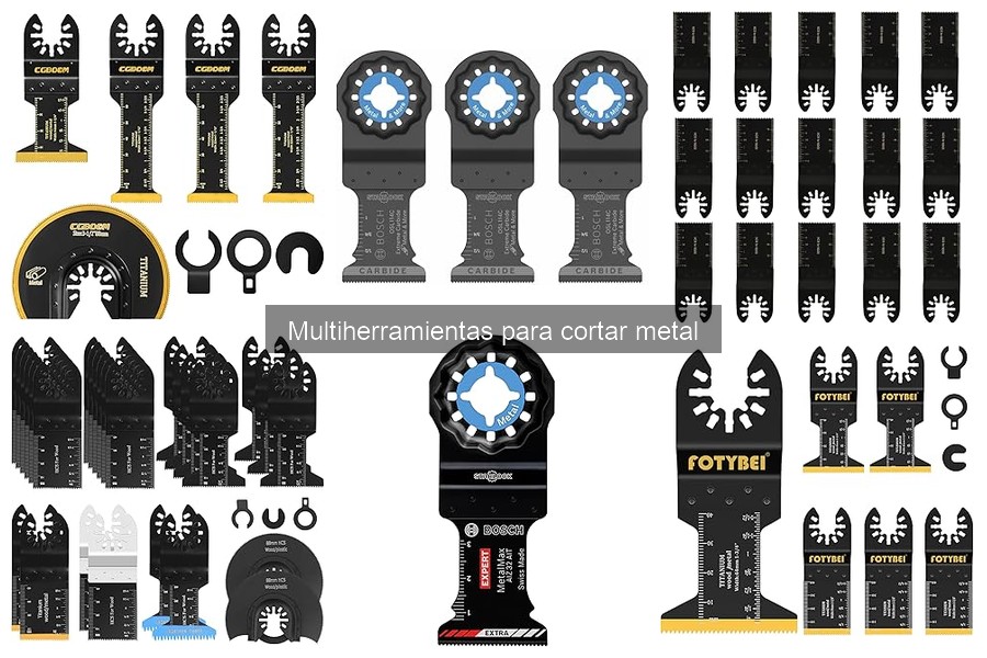 Mantenimiento de multiherramientas para cortar metal