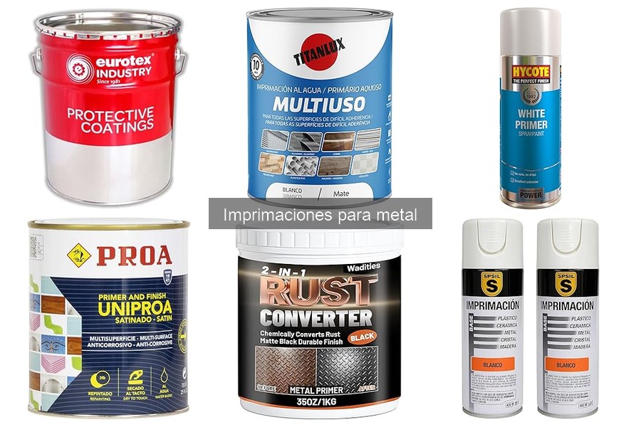 Mantenimiento de Superficies con Imprimaciones para Metal
